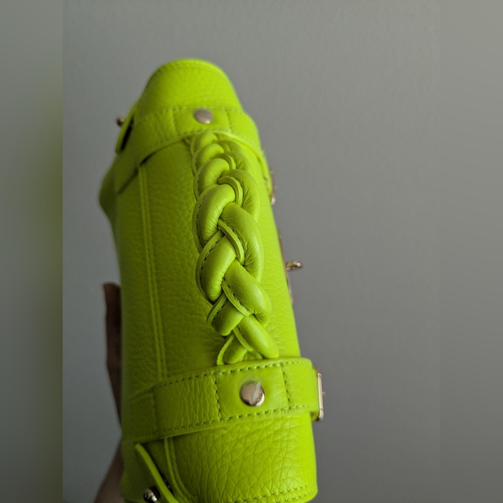 Mulberry Mini Alexa In Neon Yellow - Picture 6 of 16